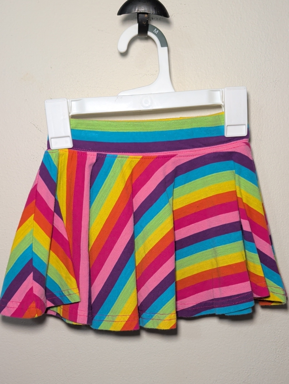 Sew Sassy Rainbow Circle Skirt Colorful Boutique Girls Size 4